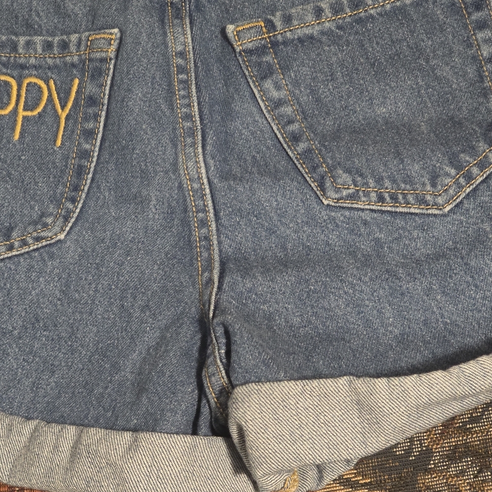 Wild Fable Womens High Rise Rolled Cuff Happy Jean Shorts 28R - Picture 13 of 15